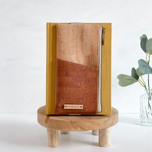 SIDEKICK notebook pouch - Natural / Sepia