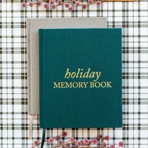 Holiday & Christmas Memory Book - Emerald